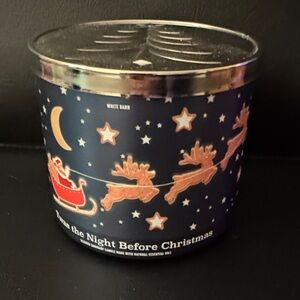NEW TWAS THE NIGHT BEFORE CHRISTMAS Santa’s Cookies White Barn Bath & Body Works